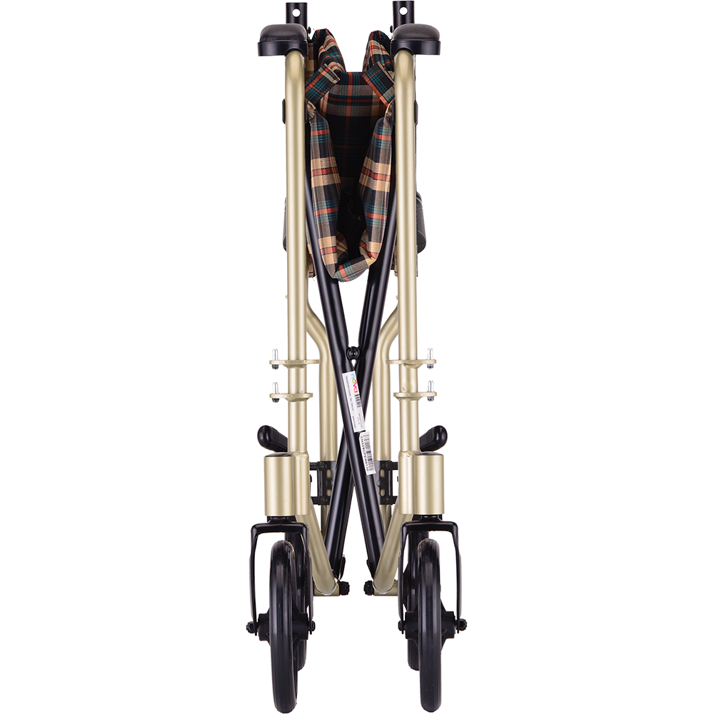 TRANSPORT CHAIR 19" LIGHTWEIGHT PLAID